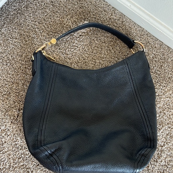 Michael Kors black pebble leather shoulder bag - Picture 7 of 16